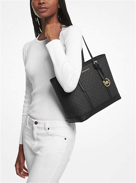 jet set top zip tote michael kors|Michael Kors jet set saffiano.